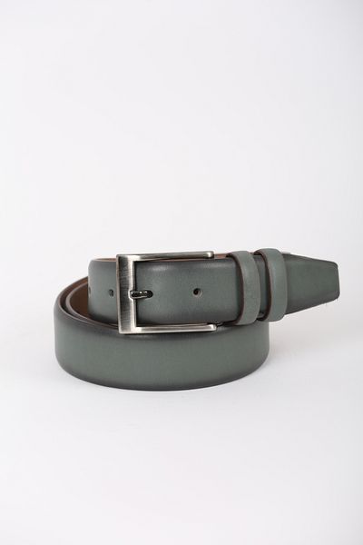 KASVA DERİ 3.5 cm Green 2 Leather Belt