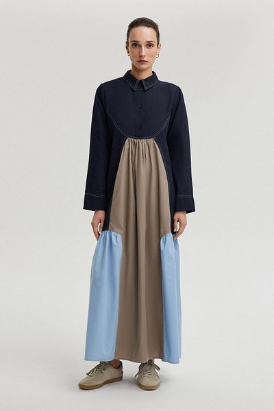 Touché Privé BLOCK COLOR DRESS