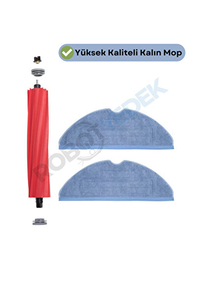 robotyedek Roborock S7 White - Perie principală și mop de schimb compatibile ...