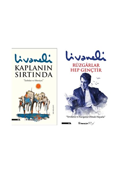 İnkılap Kitabevi Kaplanın Sırtında -  Rüzgarlar Hep Gençtir  Zülfü Livaneli