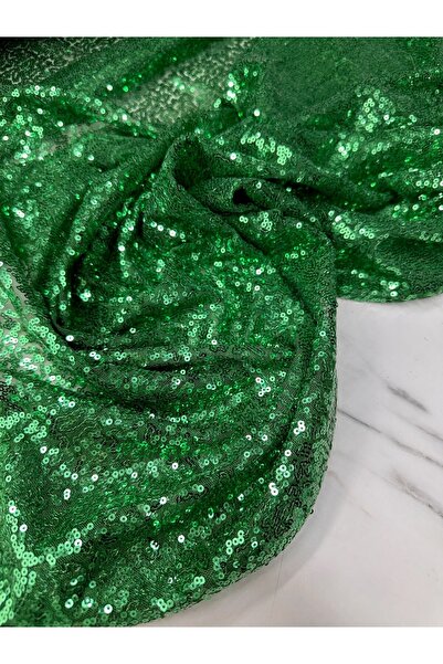 ipekkumaş قماش الترتر الأخضر 3 مللي لفستان السهرة يباع بالقطعة 1 قطعة 1 متر