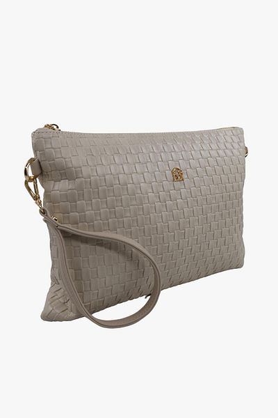 SOSELA 67-6021 Women's Beige Clutch Bag