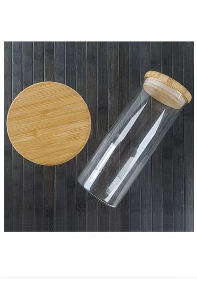 VİP AHMET Vip Ahmet 2-Piece 500 ml Borosilicate Glass Spice Rack - 159