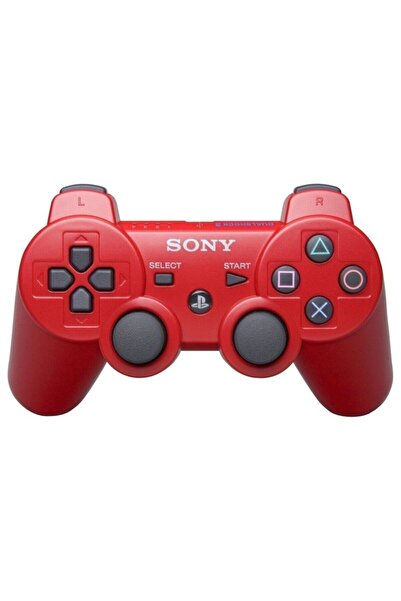 Sony Ps3 Joystick Ps3 Kol Kırmızı 1,5 Mt Şarj Kablosu Dahil