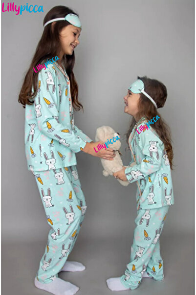 LİLLYPİCCA Girl's Print Long Sleeve Pajamas Set