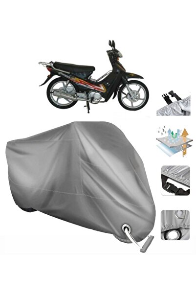 AutoEN Mondial 100 Ukh Vınleks Motor Brandası Arka Çanta Uyumlu Lüks Kalite