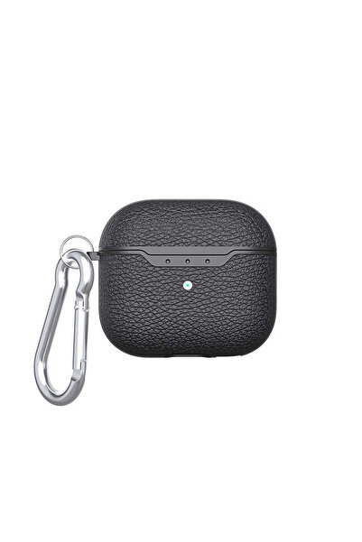 UnDePlus Apple Airpods 3. Nesil Uyumlu Kılıf Deri Tarzı Silikon Uyumlu Kılıf 03
