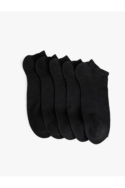 Koton 5-Piece Basic Booties Socks Set Multicolored