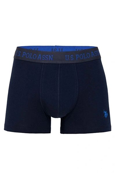 U.S. Polo Assn. Ανδρικό μπόξερ 3 συσκευασιών Navy Blue - Βαμβάκι και Lycra