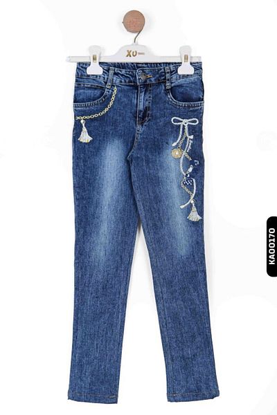 XO Kids Girls' Pants and Shamba 3-8 Years - 2196 Models