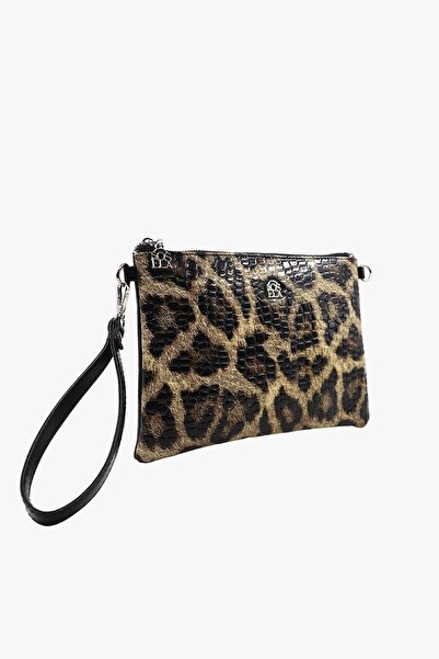 SOSELA 67-6019 Women's Leopard Portfolio Bag