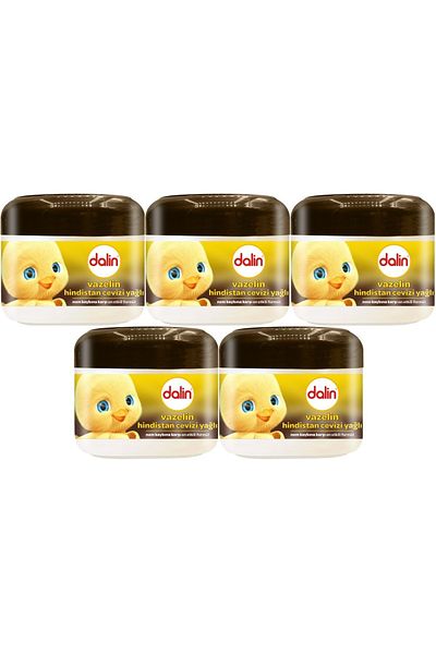 Dalin Vaseline 100ml with Coconut Oil (Set of 5)