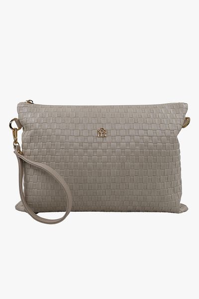 SOSELA 67-6021 Women's Beige Clutch Bag