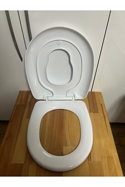 NKP Beyaz Unıversal Çocuk Oturaklı Klozet Kapağı Thermoplast