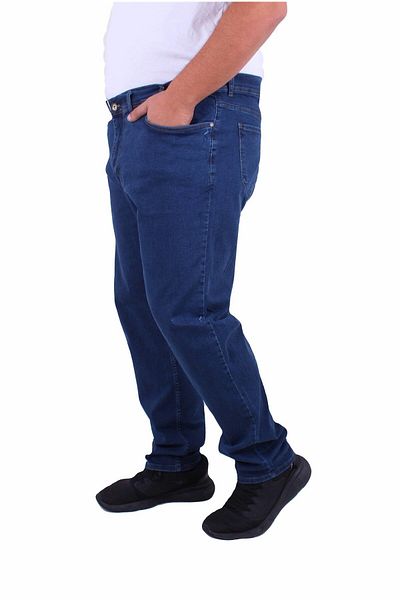 Starbattal Power Lycra Madrid 11900 - Plus Size Blue Jeans