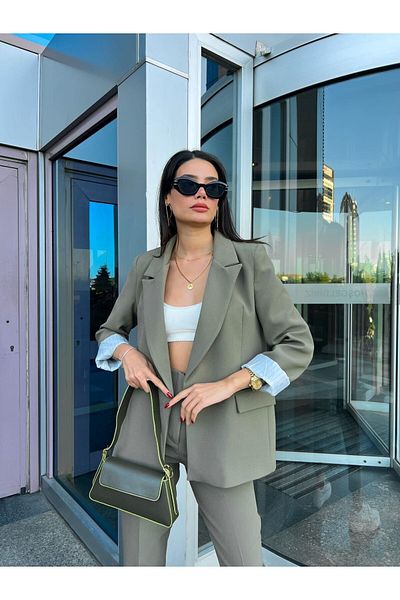 LOKADI Γυναικείο μπουφάν Perry Blazer με διπλό μανίκι