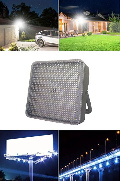 Buffer Dış Mekan ve Kamp İçin USB İle Şarj Olan 4 Farklı Işık Modlu Güçlü Projektör