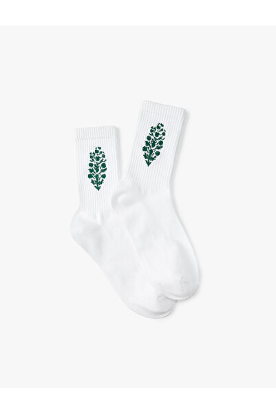 Koton Socket Șosete cu modele pe tema naturii