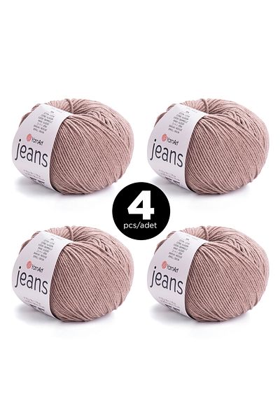 Yarnart 71 Model Jean's Knitting Thread - Πακέτο 4