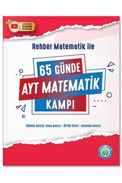 REHBER MATEMATİK YAYINLARI 2025 65 Günde Ayt Matematik Soru Kitabı Ve Video Ders Notları