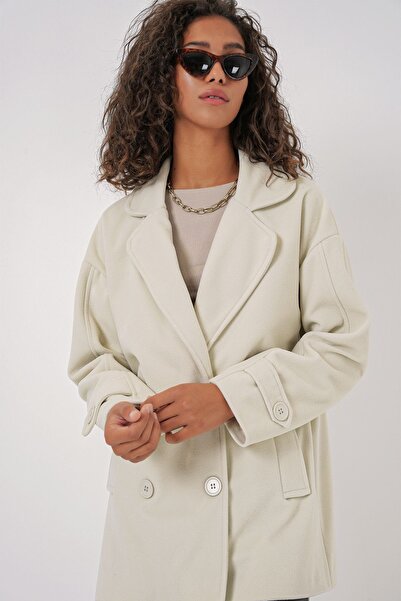 Bigdart Kadın Mont 9143 KREM