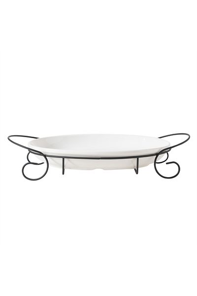Mudo Concept Oval Presentation with Gourmet Stand-50Cm