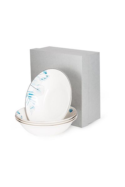 Fissman 4-Piece Salad Bowl Lyon 18cm Porcelain