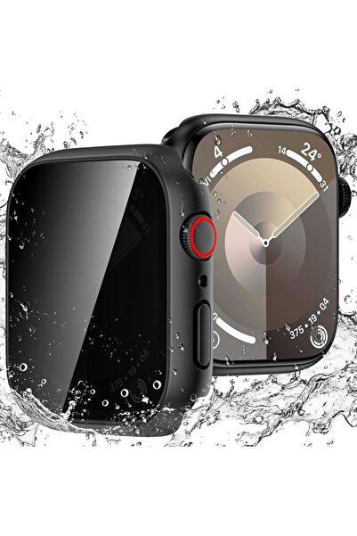 MMP SHOP Apple Watch Series 7 8 9 45mm Uyumlu Hayalet Kılıf Kasa Ve Ekran Kor...