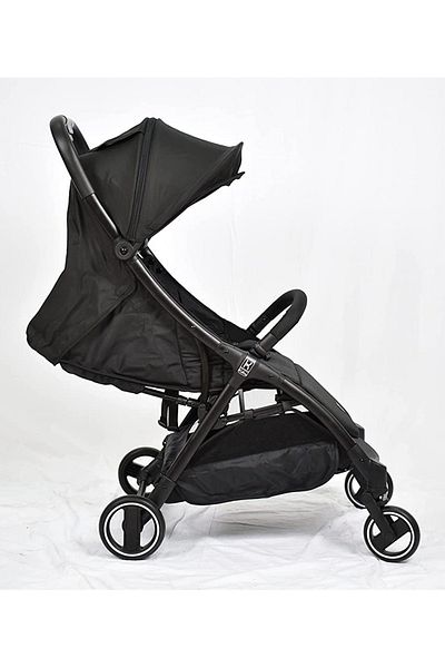 BabyCara Baby Stroller Foldable with Cup Holder Storage Basket One-Step Brake and Front Bumper