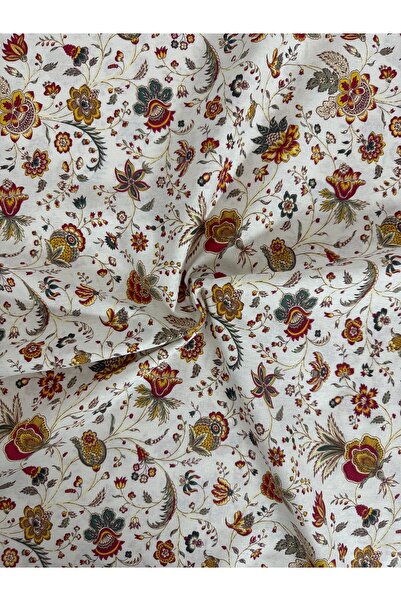 Niks Home قماش بوبلين منقوش قطن 100% - العرض: 160 سم