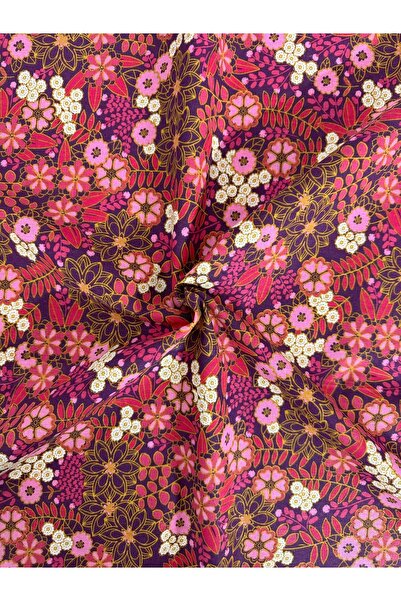 Niks Home قماش بوبلين منقوش قطن 100% - العرض: 160 سم