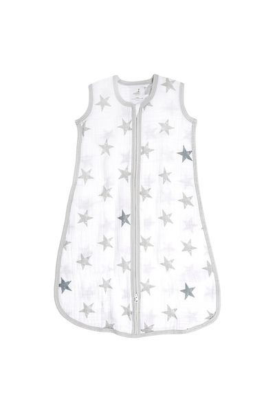 aden + anais Aden + Anais - قماش موسلين قطني - كيس نوم خفيف - Dusty - (0-6 أشهر) - قد تختلف العبوة