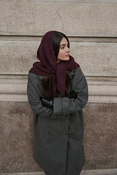 Fahhar Eșarfă Bandana Roșu Claret