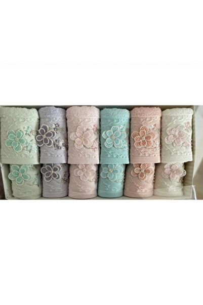 Fiesta Ромашка 6-панельний бамбуковий рушник з вишивкою 3D