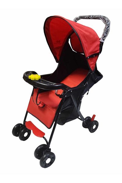 BabyCara Lightweight Stroller with Adjustable Seat and Convenient Storage Basket