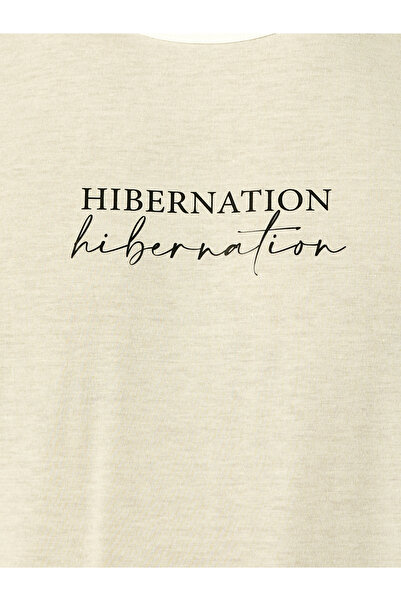 Styli Slogan Print T-Shirt and Shorts Set