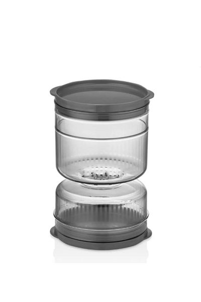 VİP AHMET Vip Ahmet Smoked 1250 ml Storage Container - Hourglass