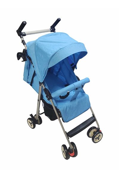 BabyCara Lightweight Aluminum Stroller with Rotating Arms Cup holder and storage