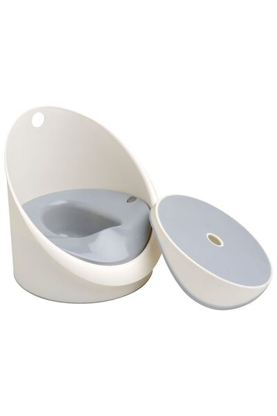 Mininor - مقعد للحمام ومقعد للخطوات - أبيض