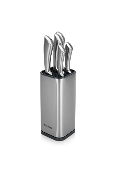 Fissman طقم سكاكين جارل مكون من 6 قطع مع كتلة معدنية 420J2 مجموعة كاملة من ال...