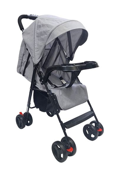 BabyCara Lightweight Stroller with Adjustable Seat Phone Base and Convenient Storage Basket