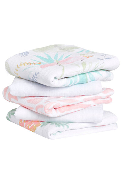 aden + anais Aden + Anais - Essentials Muslin Squares - Pack of 5 - Tropicalia