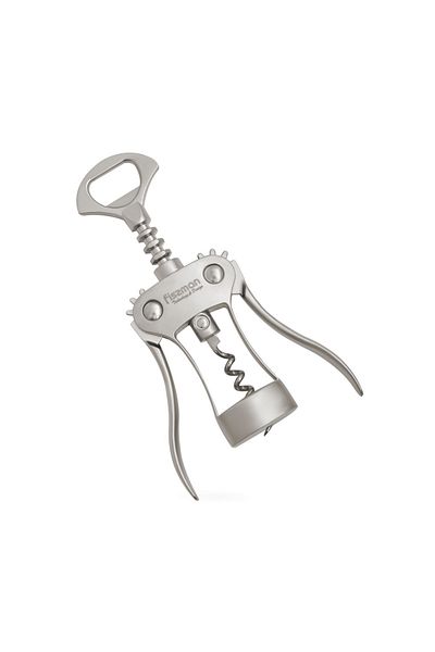 Fissman Wine Opener Corkscrew 18.5cm, Zinc Alloy Multipurpose CorkScrew Lily Series