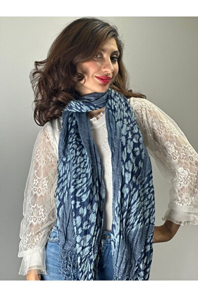 Gönülden Tasarım 190X65 см М'який унісекс шарф з леопардовим візерунком