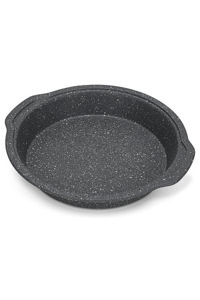Fissman Round Roaster Pan 26cm, Carbon Steel Non Stick Coating 4.5cm Deep Roaster Pan, PFOA Free