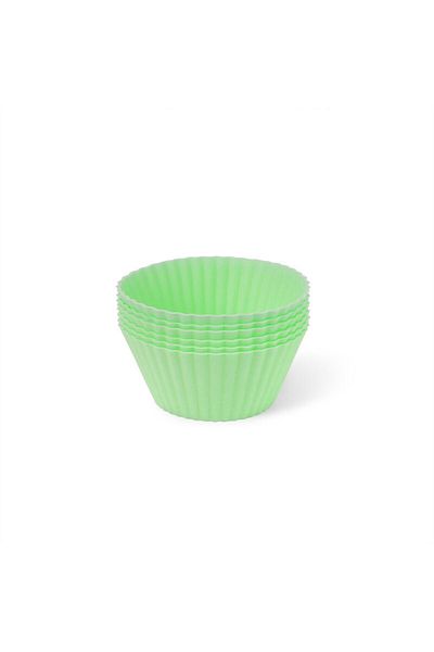 Fissman 6-Piece Cupcake Molder Mint