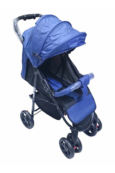 BabyCara Baby Stroller Pram Adjustable Position Seat Fully Rotating Wheels for Newborn