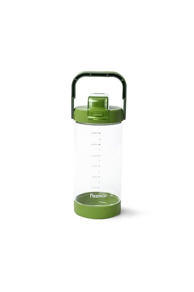 Fissman Water Bottle 1400ml For Kids Plastic BPA Free Non-Toxic Blue