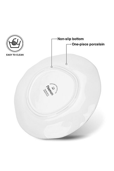 Fissman 2-Piece Plates Galactica Series 16cm Porcelain