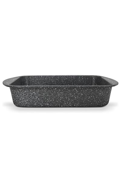 Fissman Roaster Pan 35x27cm, Carbon Steel Non Stick Coating 5.5cm Deep Roaster Pan PFOA Free